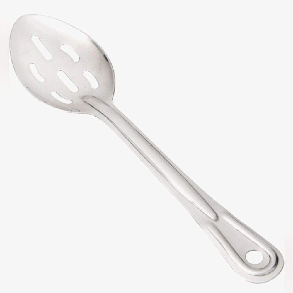 Stainless Steel Serving Spoon Dinners Cookouts Restaurant Utensils Picnics BBQs